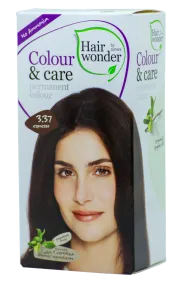 HAIRWONDER Colour&Care (spalva: espresso 3.37) ilgalaikiai plaukų dažai be amoniako