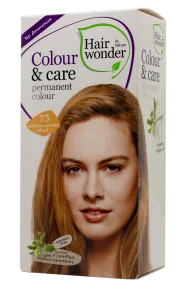 HAIRWONDER Colour&Care (spalva: vidutinė aukso blondinė 7.3) ilgalaikiai plaukų dažai be amoniako