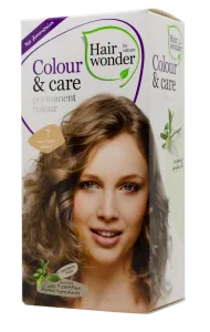 HAIRWONDER Colour&Care (spalva: vidutinė blondinė 7) ilgalaikiai plaukų dažai be amoniako
