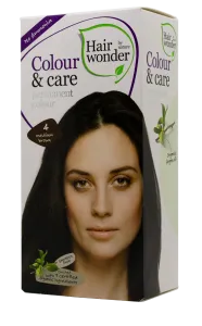 HAIRWONDER Colour&Care (spalva: vidutinė ruda 4) ilgalaikiai plaukų dažai be amoniako