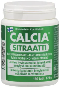 Maisto papildas HANKINTATUKKU CALCIA SITRAATTI N160