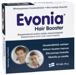 Maisto papildas HANKINTATUKKU EVONIA HAIR BOOSTER N60