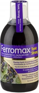 Maisto papildas HANKINTATUKKU FERROMAX TONIC STRONG su geležimi 500ml