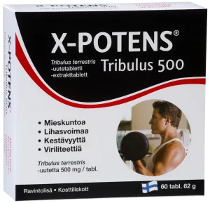 Maisto papildas HANKINTATUKKU X-POTENS TRIBULUS N60