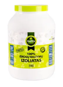 HEALTHY CHOICE išrūgų baltymų izoliatas (natūralus) 1kg