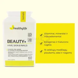 Maisto papildas HERBAVEL Beauty Plus N60