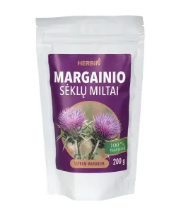 Maisto papildas HERBIN Margainio sėklų miltai 200g