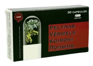 Maisto papildas HERBIN Pelynas kapsulės N30