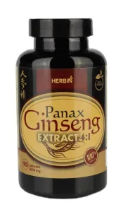 Maisto papildas HERBIN Kininis ženšenis ekstraktas N90 veganiškų kaps.