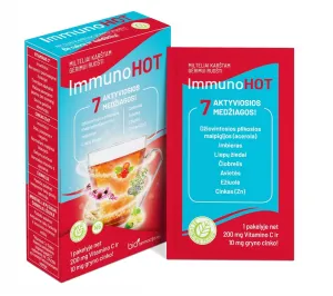 Maisto papildas ImmunoHOT milteliai geriamajam tirpalui N6