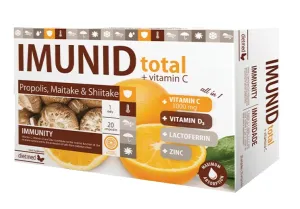 Maisto papildas DIETMED IMUNID total + viitaminai kompleksas imunitetui buteliukai N20