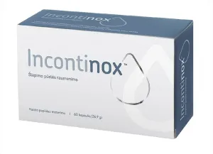 Maisto papildas moterims INCONTINOX šlapimo pūslės raumenims kapsulės N60