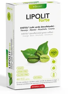 Maisto papildas LIPOLIT FORTE svorio kontrolei augalinės kapsulės N60