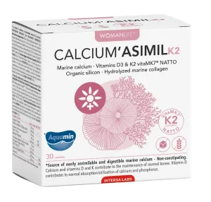 Maisto papildas CALCIUM‘ASIMIL K2 kaulams ir raumenims N30