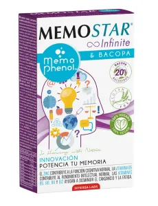 Maisto papildas MEMOSTAR® INFINITE atminčiai ir smegenims N60