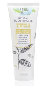 JACK N‘JILL natūrali dantų pasta be fluoro su mira ir propoliu Propolis&Myrrh 100ml