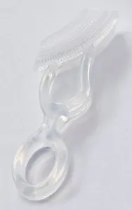 JACK N‘JILL silikoninis dantų šepetėlis vaikams nuo 2 iki 5 metų