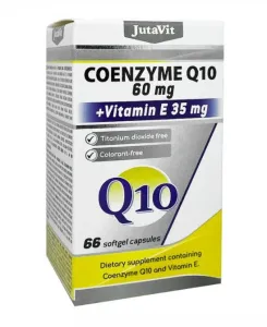 Maisto papildas JUTAVIT Coenzim Q10 kapsulės N66