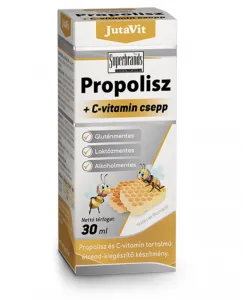 Maisto papildas JUTAVIT Propolio lašai su vitaminu C lašai 30ml