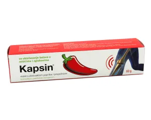 KAPSIN tepalas raumenų ir sąnarių skausmui malšinti 60g