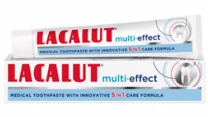 LACALUT Multi - Effect Plus su vitaminais ir mineralais dantų pasta 75ml