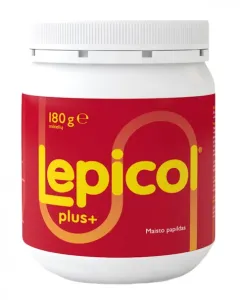 Maisto papildas žarnynui ir virškinimui LEPICOL Plus milteliai 180g