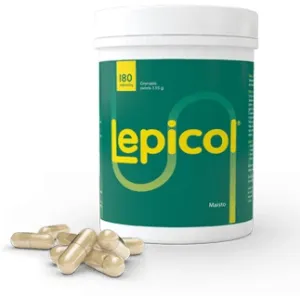 Maisto papildas žarnynui LEPICOL kapsulės N180