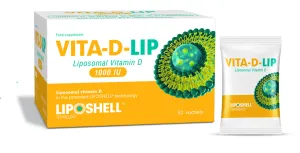 Maisto papildas VITA-D-LIP 1000 liposominis vitaminas D 1000 T.V 30 pak. po 5g
