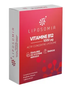 Maisto papildas LIPOSOMIA VITAMIN B12 kapsulės N30