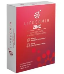 Maisto papildas LIPOSOMIA ZINC (Cinkas) kapsulės N30