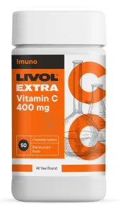 Maisto papildas LIVOL EXTRA Vitaminas C 400mg N50