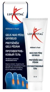 LUCOVITAL gelis nuo pėdų grybelio LUCOVITAL 30ml