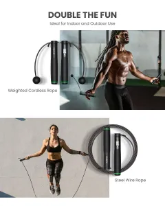 RENPHO Cordless Smart jump Rope