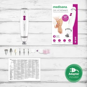 Medisana MP 840 Manicure/Pedicure device (incl. 7 attachments)