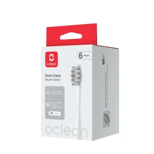 Oclean Professional Gum Care Brush Head W06 White 6 pcs