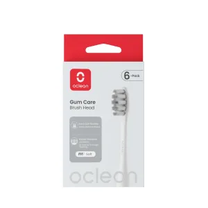 Oclean Professional Gum Care Brush Head W06 White 6 pcs