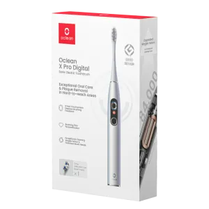 Oclean Electric Toothbrush X Pro Digital Silver