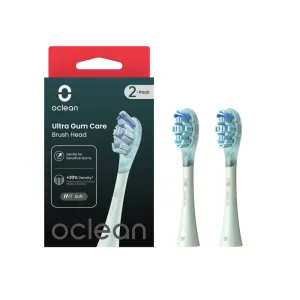 Oclean Ultra Gum Care Brush Head 2-PK UG01 G02 Green