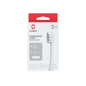 Oclean Professional Clean Brush Head P1C9 Silver 2pcs