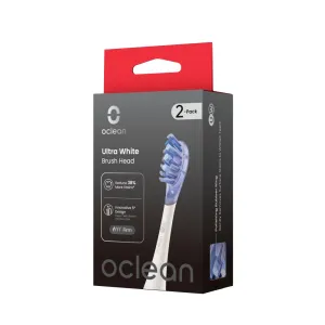 Oclean Ultra White Brush Head 2-PK UW03 W02 White