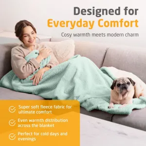 Medisana HB 417 Heated blanket sage green