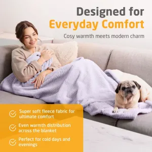 Medisana HB 418 Heated blanket light purple