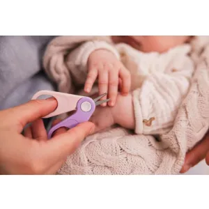 Momini baby nail care kit Lilac Purple
