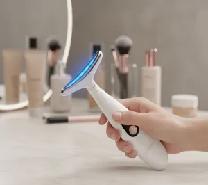 Beautifly LumaLift Pro LED Light Therapy Face and Neck Massager