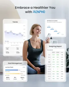 RENPHO Elis 1 Smart Body Scale Black
