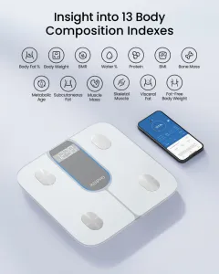 RENPHO Elis 1C Smart Body Scale White