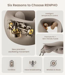 RENPHO U-Neck mini Neck Massager