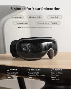 RENPHO Eyeris 1 Eye Massager Black