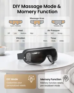 RENPHO Eyeris 3 Eye Massager Black