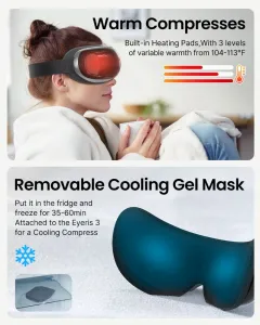 RENPHO Eyeris 3 Eye Massager Black